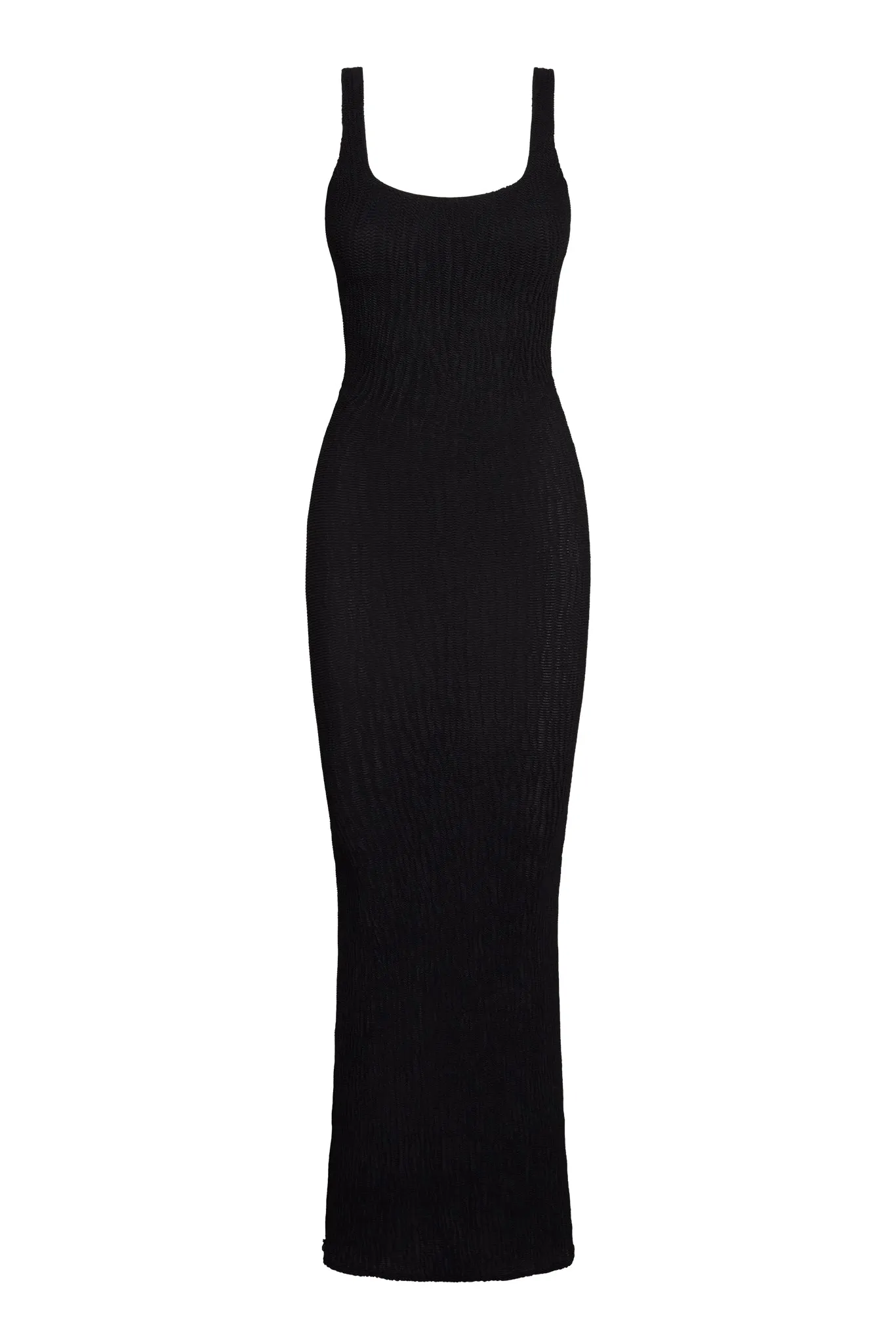 Sardinia Dress - Black Crinkle