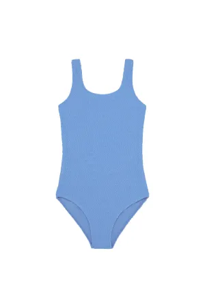 Sardinia One Piece - Azure Crinkle