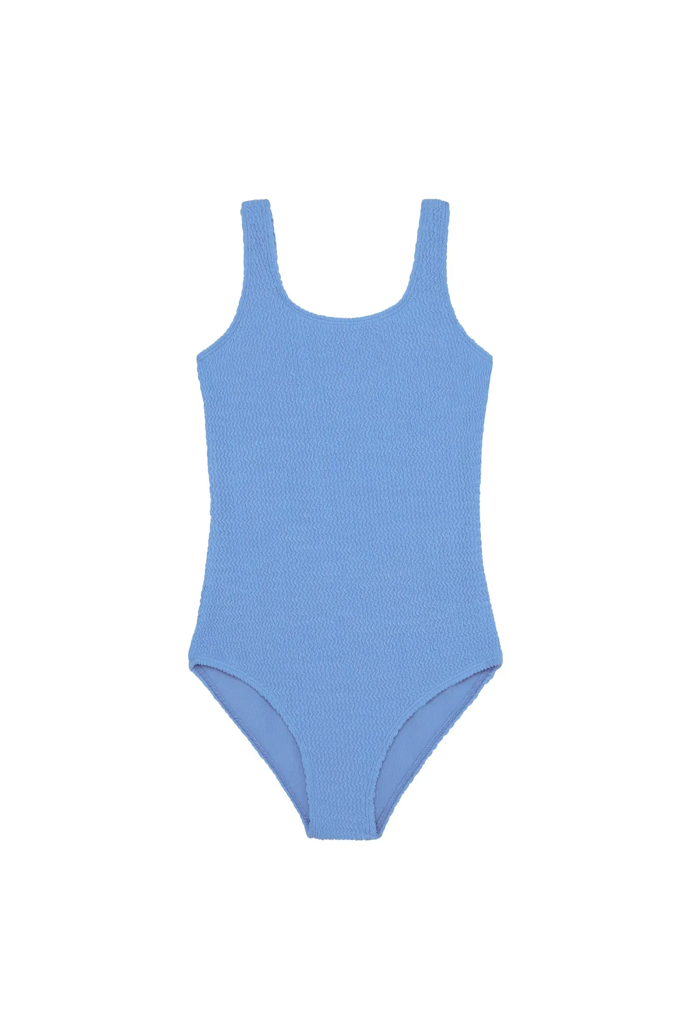 Sardinia One Piece - Azure Crinkle