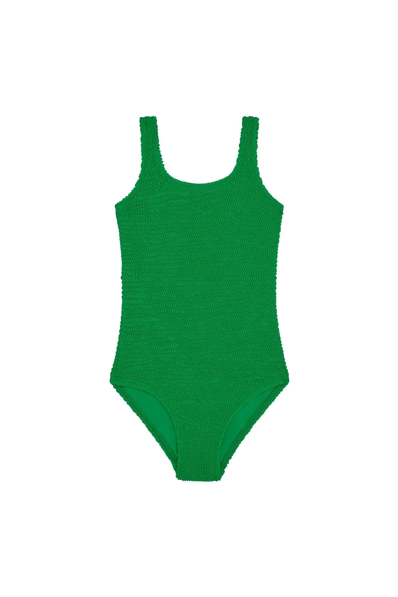 Sardinia One Piece - Palm Green Crinkle