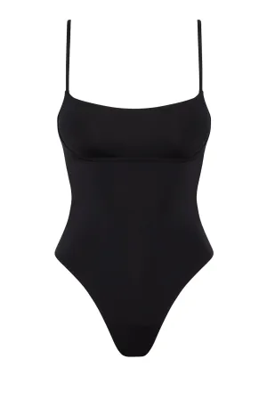 Sausalito One Piece Long Body - Black