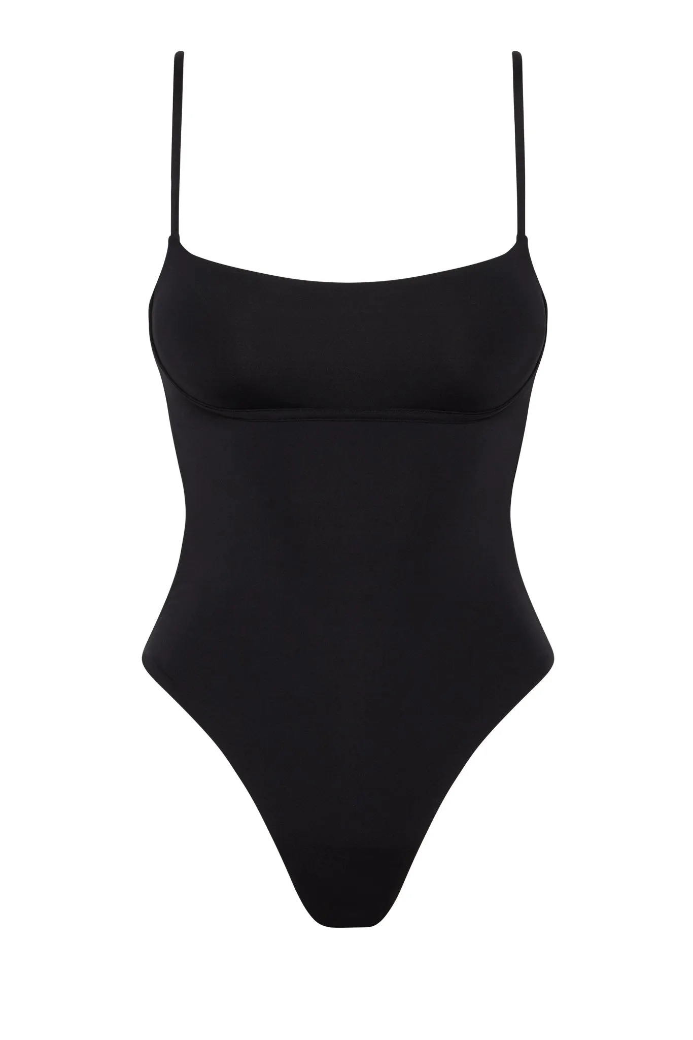Sausalito One Piece Long Body - Black