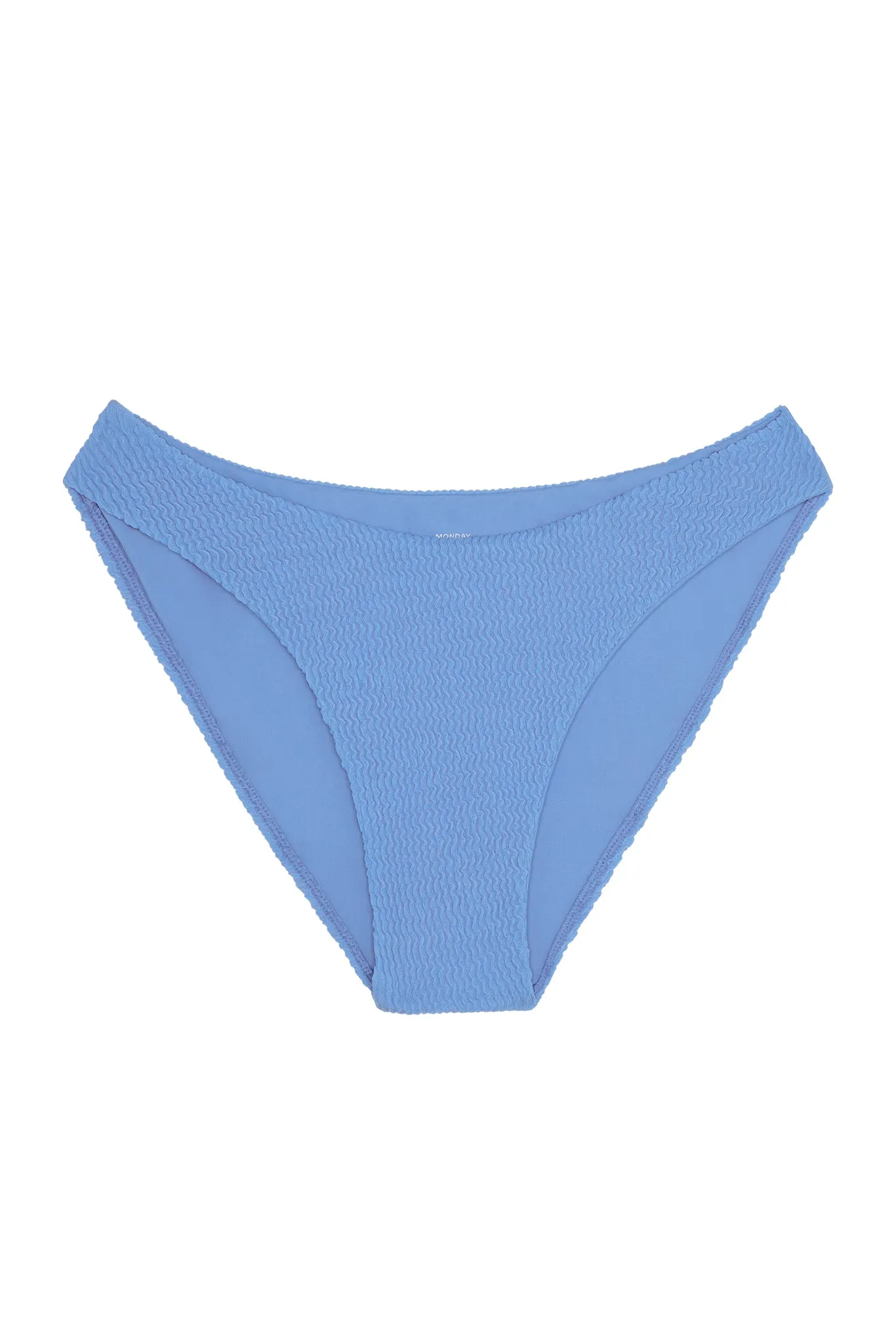 Seychelles Bottom - Azure Crinkle (Modest Coverage)