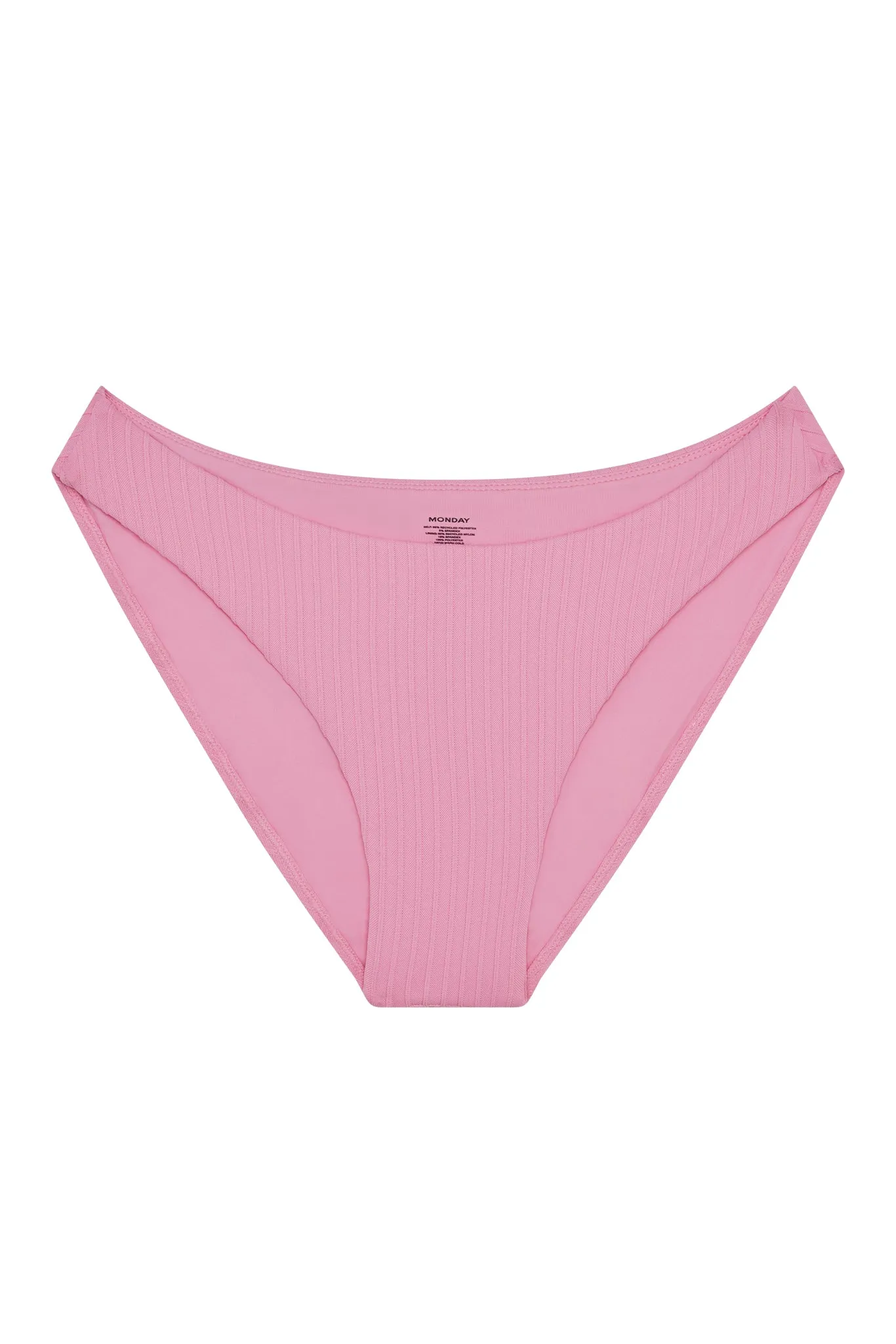 Seychelles Bottom - Cherry Blossom Matte Rib (Modest Coverage)