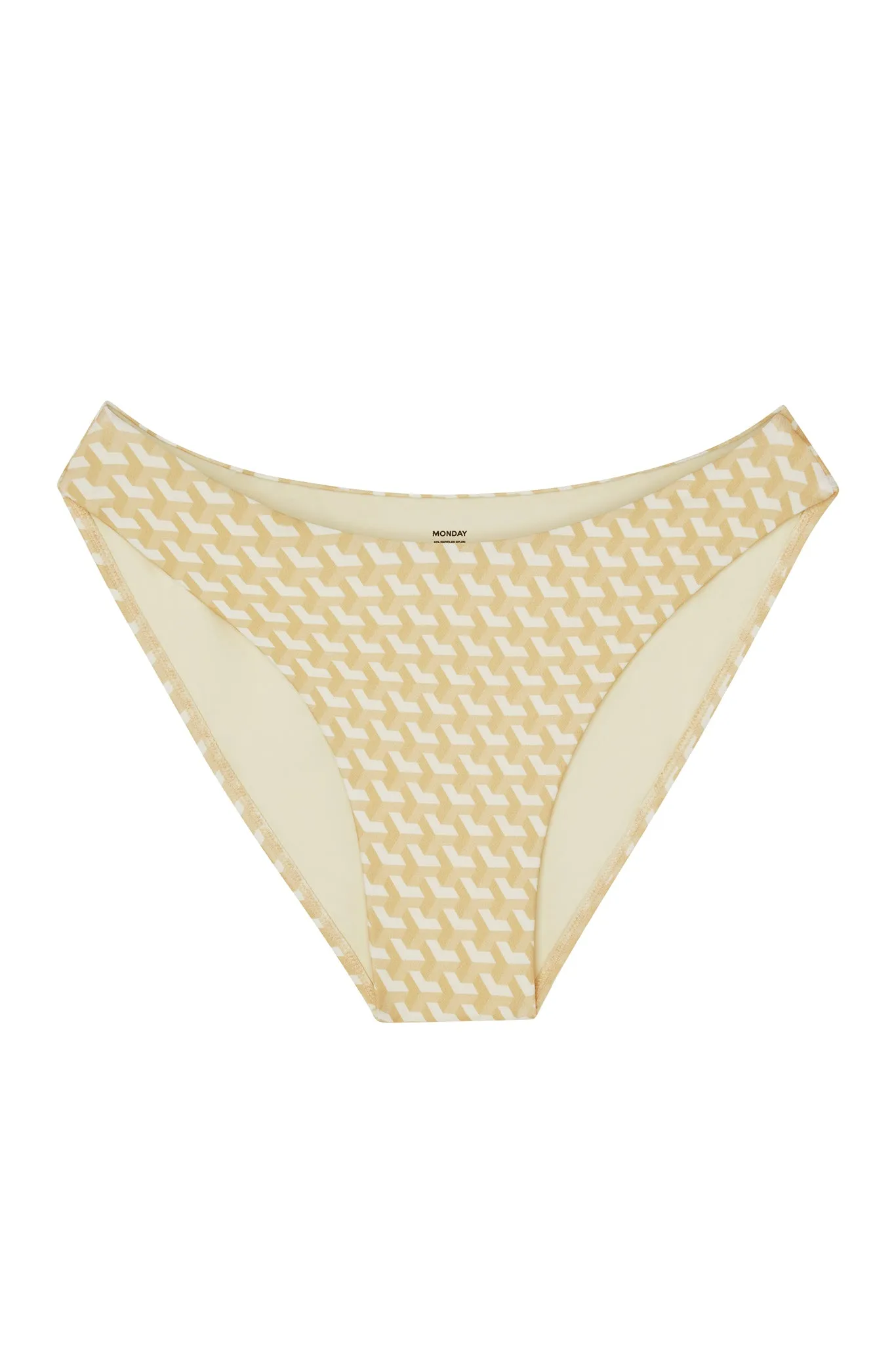Seychelles Bottom - Ivory Geo (Modest Coverage)