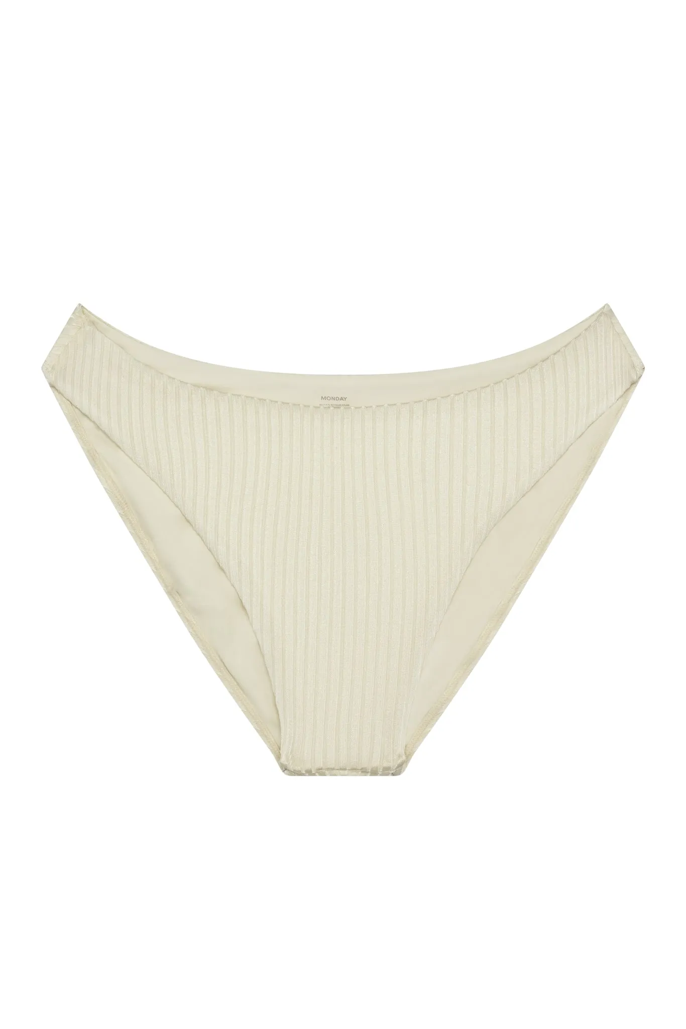 Seychelles Bottom - Ivory Shiny Rib