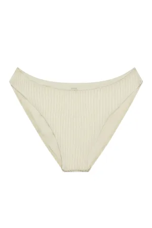 Seychelles Bottom - Ivory Shiny Rib