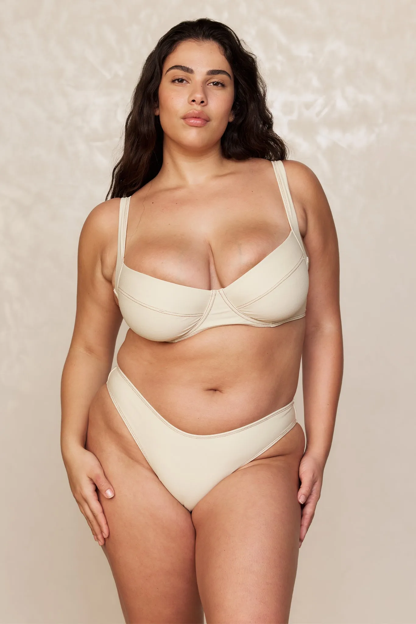 Sorrento Top - Champagne Denim