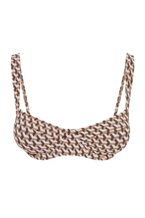 Sorrento Top - Husk Geo