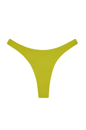 Tamarama Bottom - Chartreuse Summer Plaid