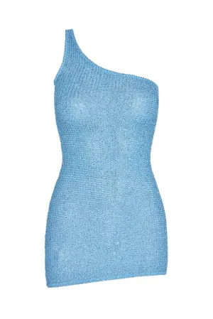 Taormina Dress - Ibiza Blue Sequin